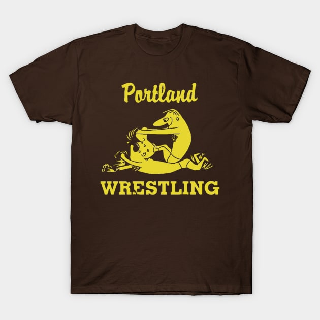 PORTLAND WRESTLING T-Shirt by Shane-O Mac's Closet